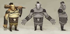 Orc Boss concept art